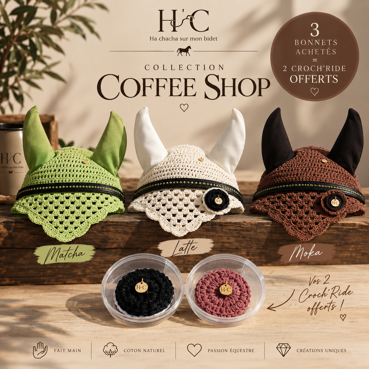 Croch'Ride™ Macaron Cassis