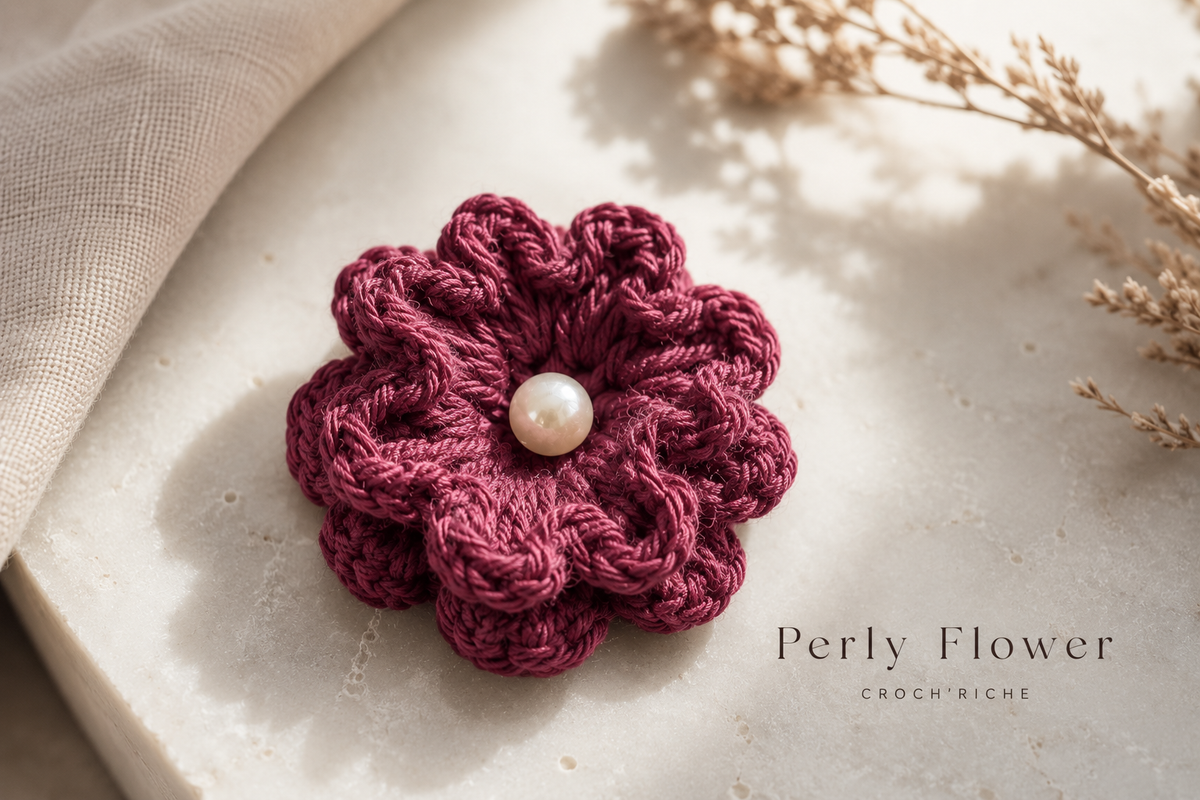 Croch'Ride™ Perly Flower