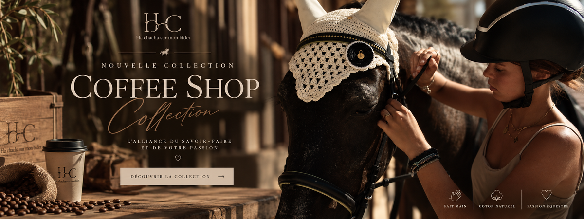 collection coffee shop HCSMB les bonnets anti mouche haut de gamme fait main et en coton